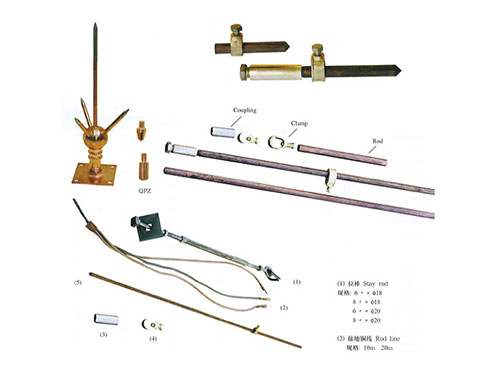 QPZ球型避雷針JDB接地棒、夾